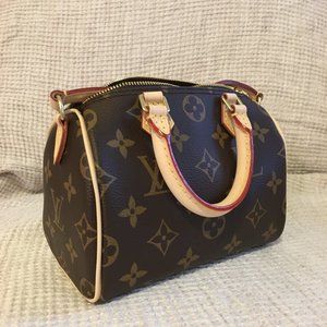 Brand new and authentic Louis Vuitton Nano Speedy